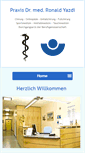 Mobile Screenshot of chirurgie-praxis-hanau.de